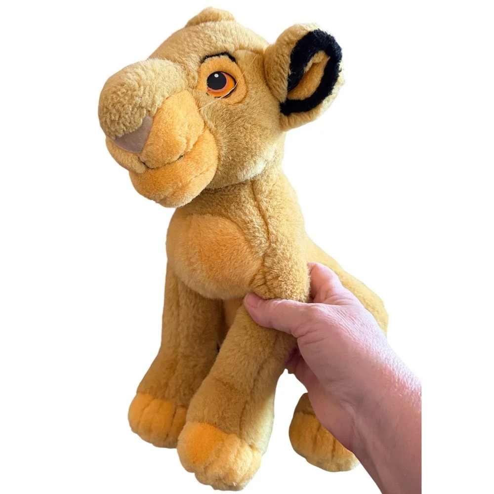 Disney Simba Plush oTan Excellent Lion King Disneyland Walt Disney World